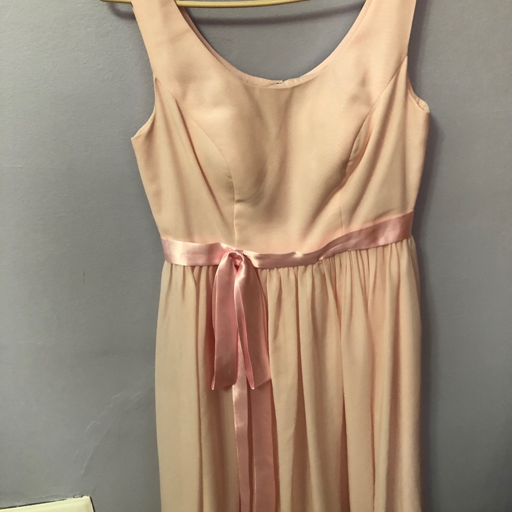 JJs House pearl pink size 4 short bridesmaid dress